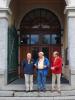 Yves Gerber, Rudolf Gutzwiller et Pierre Mauron, 2e, 1er et 3me au 25 m